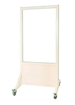 Mobile Leaded Barrier with 30”W x 48”H Window | 56-3048